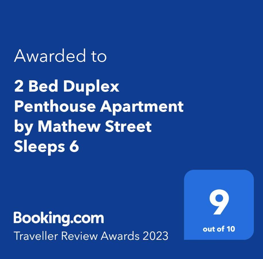 2 Bed Duplex Penthouse Apartment By Mathew Street Sleeps 6 Liverpool Exterior photo